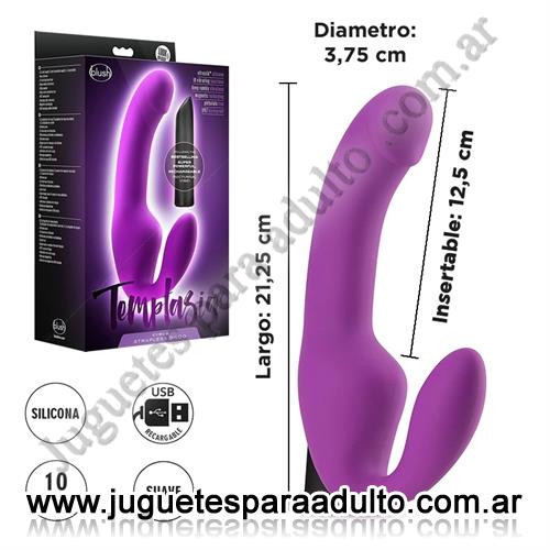 Estimuladores, , Estimulador siliconado de punto g con vibracion en el clitoris