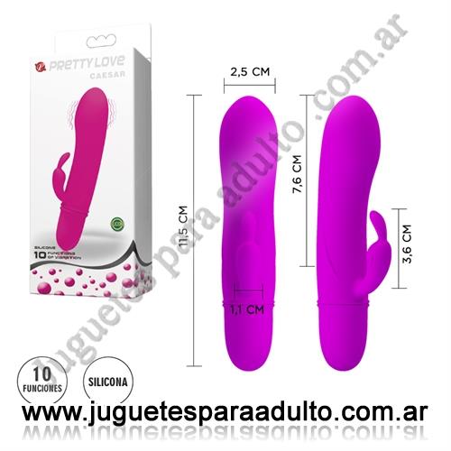 Estimuladores, , Estimulador femenino con vibrador de clitoris y 12 funciones de vibracion