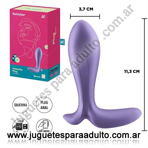 Productos eróticos, , Intensity Plug dilatador anal con control via Bluetooth