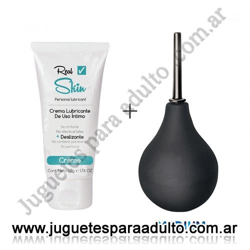 Anales, Anal sin vibrador, Limpiador anal medium 100ml con crema de regalo