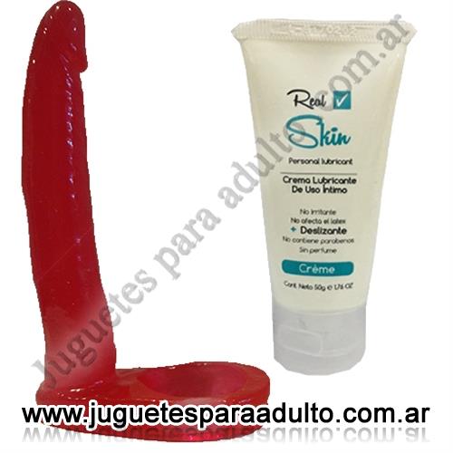 Especificos, Kits, Anillo doble penetracion con crema anal