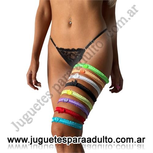 LENCERíA FEMENINA, Medias eroticas, LEAGUEX - Pack de 8 ligas de diferentes colores Lencería femenina, Medias eroticas, LEAGUEX - Pack de 8 ligas de diferentes colores