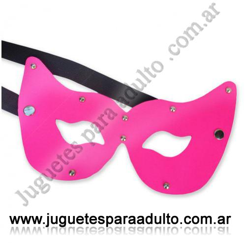 CUEROS ERóTICOS, Accesorios de cuero, Antifaz Gata Rosa Fluo Sado Cueros eróticos, Accesorios de cuero, Antifaz Gata Rosa Fluo Sado