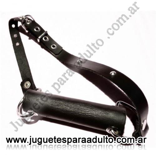 CUEROS ERóTICOS, Accesorios de cuero, Mordaza de cuero con barra Cueros eróticos, Accesorios de cuero, Mordaza de cuero con barra