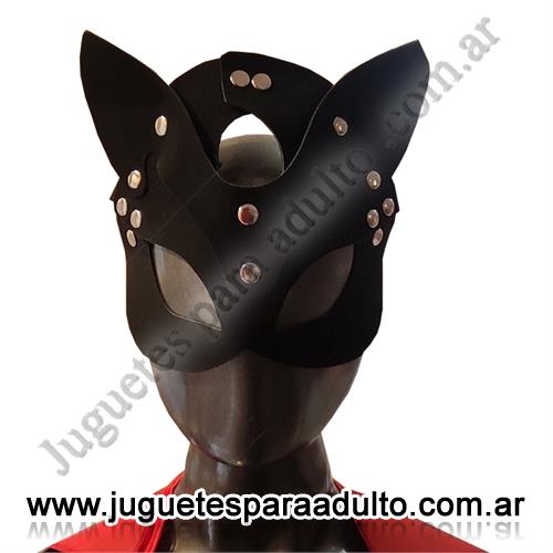 CUEROS ERóTICOS, Accesorios de cuero, Mascara de eco cuero negra Cueros eróticos, Accesorios de cuero, Mascara de eco cuero negra