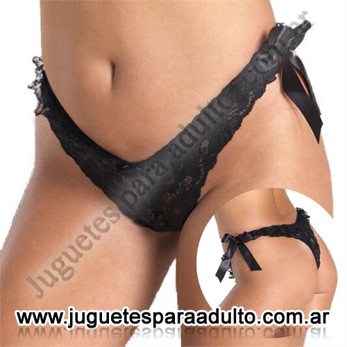 LENCERíA FEMENINA, Tangas eroticas, Vedetina Puntilla Negra Con lazo Lateral Lencería femenina, Tangas eroticas, Vedetina Puntilla Negra Con lazo Lateral