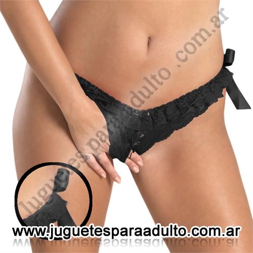 LENCERíA FEMENINA, Tangas eroticas, Tanga negra con apertura por delante desmontable Lencería femenina, Tangas eroticas, Tanga negra con apertura por delante desmontable