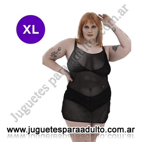 LENCERíA FEMENINA, Vestidos eroticos, Vestido musculosa XL de red elastizada Lencería femenina, Vestidos eroticos, Vestido musculosa XL de red elastizada