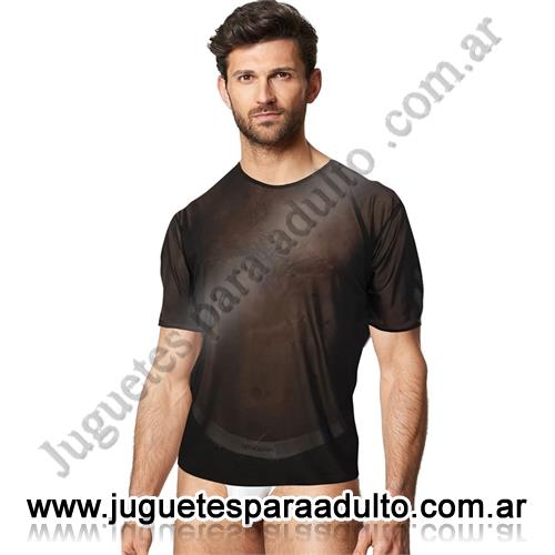 Lencería masculina, Bodys y Remeras, Remera de Red para un Estilo Atrevido