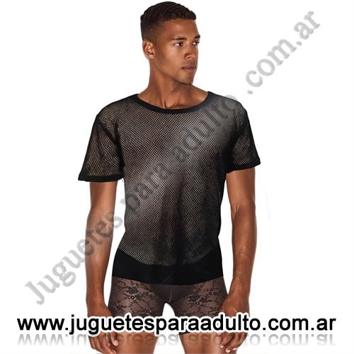 Lencería masculina, Bodys y Remeras, Remera de Red en para Impacto Visual