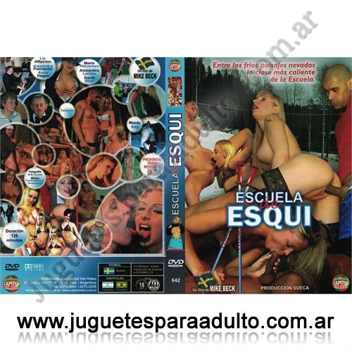 Películas eróticas, Dvd heterosexuales, Pelicula DVD: ESCUELA DE ESQUI