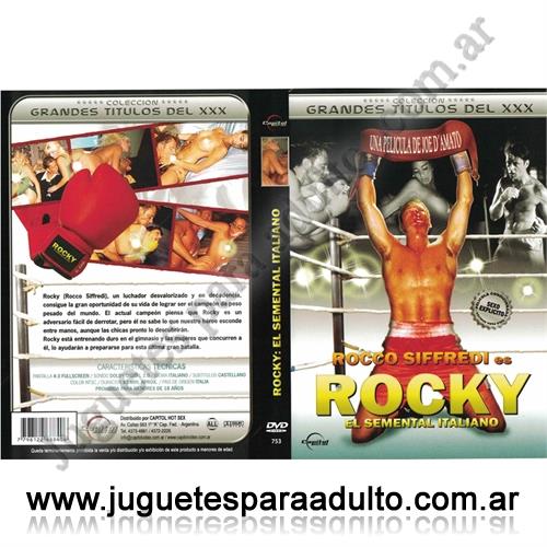 Películas eróticas, Dvd rocco sifredi, Pelicula DVD: ROCKY EL SEMENTAL ITALIANO
