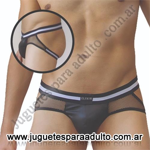 Lencería masculina, Suspensores hombre, Suspensor de microtul engomado
