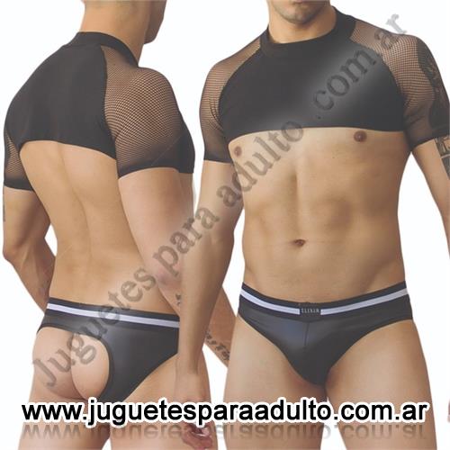 LENCERíA MASCULINA, Lenceria masculina, Remera corta transparente de hombre Lencería masculina, Lenceria masculina, Remera corta transparente de hombre