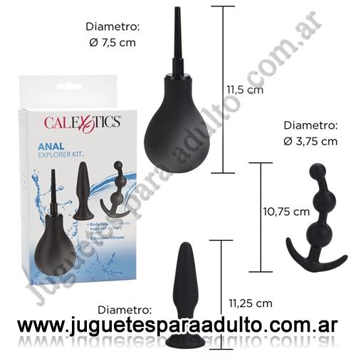 Especificos, Kits, Kit Anal plug,dilatador y limpiador