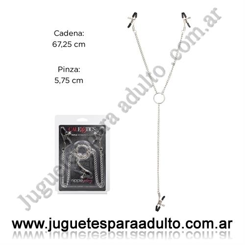 Accesorios, Accesorios eroticos, Triple pinza con cadena