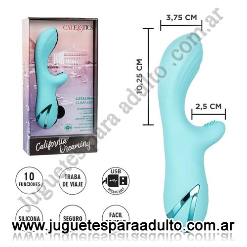 Vibradores, Vibradores premium, California Dreaming estimulador PREMIUM con carga usb