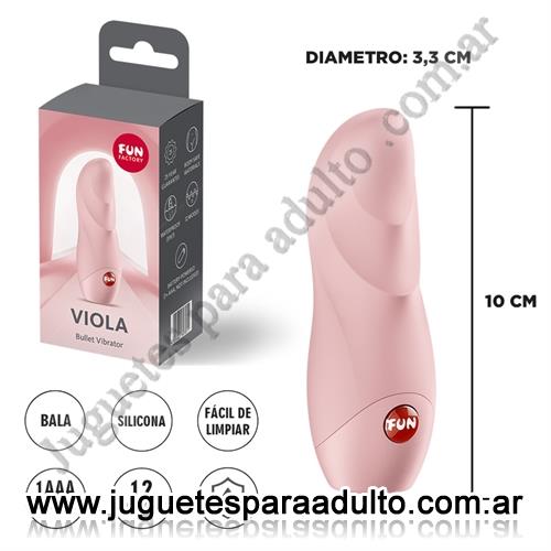 Marcas Importadas, Fun Factory, Viola bala vibradora para estimulacion clitorial