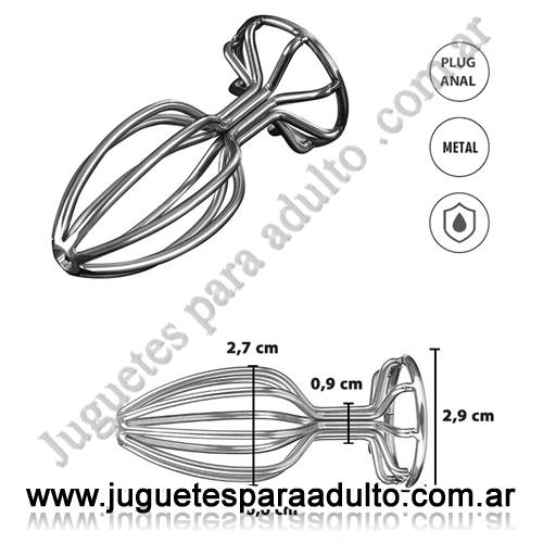 MARCAS IMPORTADAS, Hard Steel, Plug anal hueco pequeño Marcas Importadas, Hard Steel, Plug anal hueco pequeño