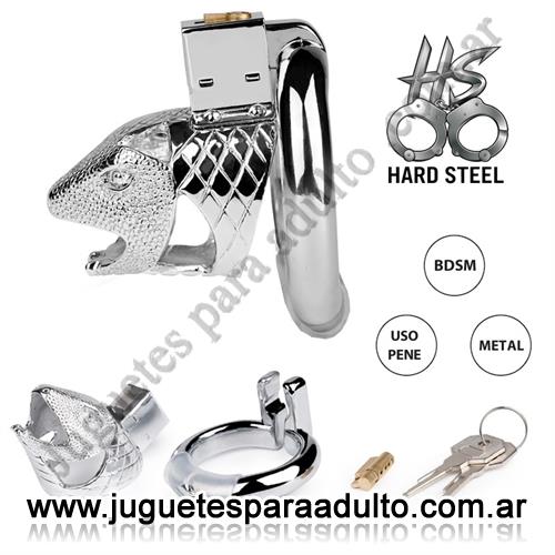 MARCAS IMPORTADAS, Hard Steel, Cock Cage Jaula de castidad para pene Marcas Importadas, Hard Steel, Cock Cage Jaula de castidad para pene