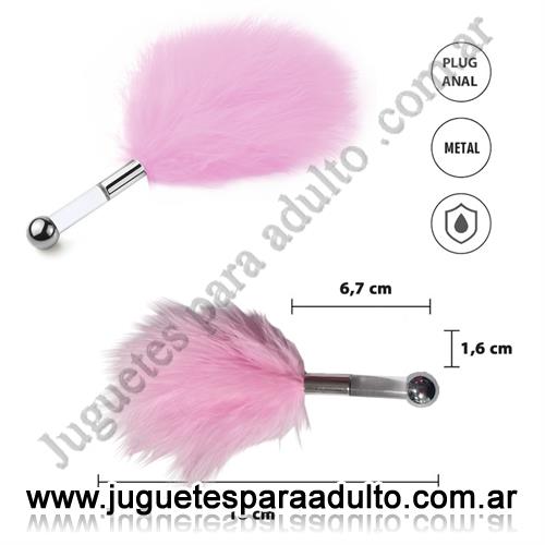 ACCESORIOS, Antifaces eroticos, Cosquilleo de plumas rosa con mango plateado Accesorios, Antifaces eroticos, Cosquilleo de plumas rosa con mango plateado
