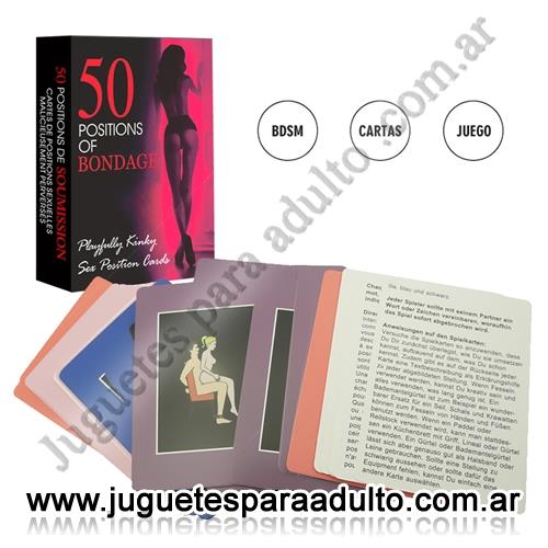 Accesorios, Juegos eroticos, Juego de naipes de bondage