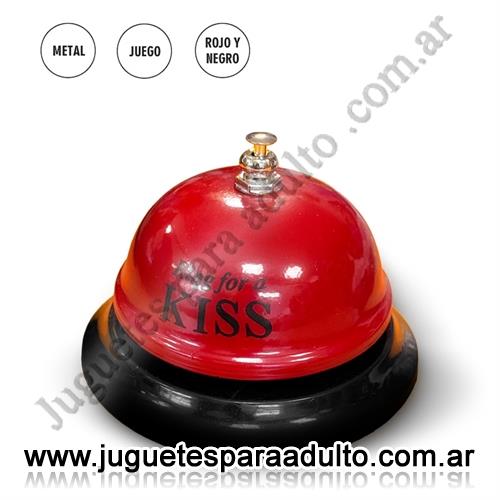 Accesorios, Juegos eroticos, Campana roja ring for a kiss
