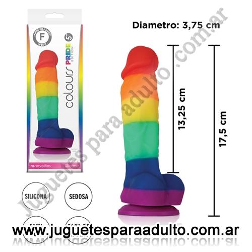 CONSOLADORES, Consoladores sopapa jelly, Consolador multi color de 13 cm con sopapa Consoladores, Consoladores sopapa jelly, Consolador multi color de 13 cm con sopapa