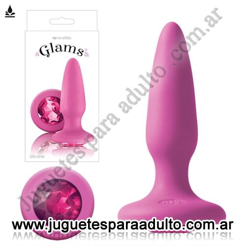 ANALES, Joyas Anales, Joya anal rosa de 3 cm Anales, Joyas Anales, Joya anal rosa de 3 cm