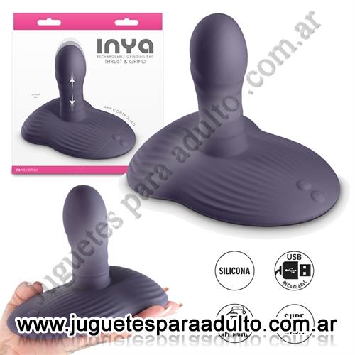MARCAS IMPORTADAS, NS Novelties, INYA Thrust & Grind: vibrador con movimiento y control via APP Marcas Importadas, NS Novelties, INYA Thrust & Grind: vibrador con movimiento y control via APP