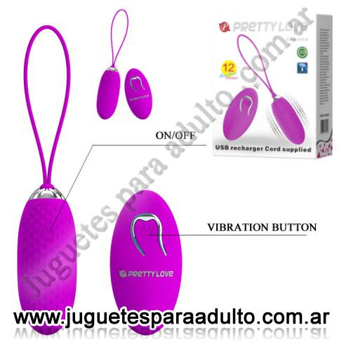 MARCAS IMPORTADAS, Pretty Love, Bala vibradora usb con control remoto y 12 velocidades Marcas Importadas, Pretty Love, Bala vibradora usb con control remoto y 12 velocidades