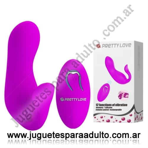 MARCAS IMPORTADAS, Pretty Love, Estimulador del punto g con control remoto y carga USB Marcas Importadas, Pretty Love, Estimulador del punto g con control remoto y carga USB
