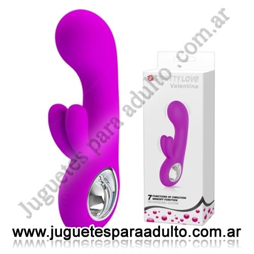MARCAS IMPORTADAS, Pretty Love, Vibrador con estimulacion clitorial y carga USB Marcas Importadas, Pretty Love, Vibrador con estimulacion clitorial y carga USB