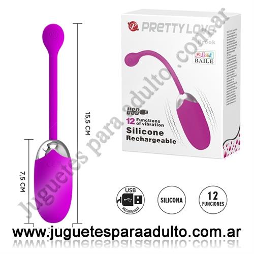MARCAS IMPORTADAS, Pretty Love, Bala vibradora inalambrica con 12 velocidades y carga USB Marcas Importadas, Pretty Love, Bala vibradora inalambrica con 12 velocidades y carga USB