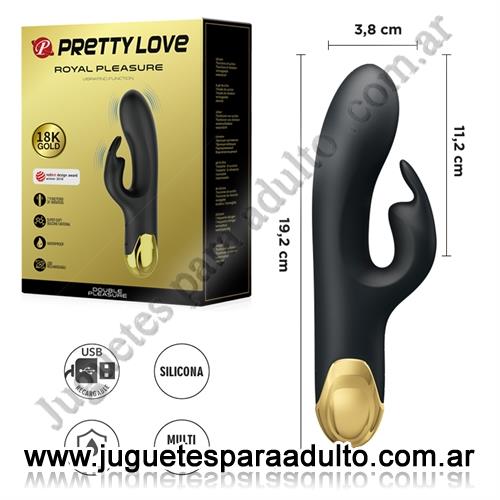 MARCAS IMPORTADAS, Pretty Love, Estimulador de clitoris PREMIUM con 7 modos de vibracion con memoria y carga USB Marcas Importadas, Pretty Love, Estimulador de clitoris PREMIUM con 7 modos de vibracion con memoria y carga USB