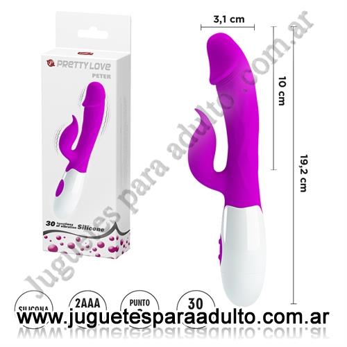 MARCAS IMPORTADAS, Pretty Love, Estimulador vaginal con vibrador de clitoris y 30 funciones de vibracion Marcas Importadas, Pretty Love, Estimulador vaginal con vibrador de clitoris y 30 funciones de vibracion