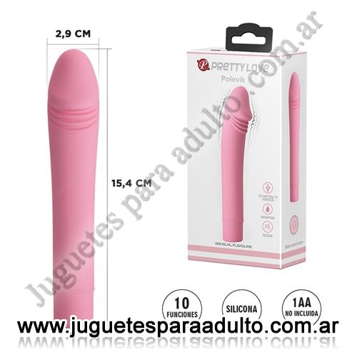 MARCAS IMPORTADAS, Pretty Love, Estimulador vaginal y de punto G con 10 velocidades Marcas Importadas, Pretty Love, Estimulador vaginal y de punto G con 10 velocidades