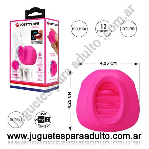 MARCAS IMPORTADAS, Pretty Love, Estimulador de clitoris con 12 funciones de estimulacion y carga USB Marcas Importadas, Pretty Love, Estimulador de clitoris con 12 funciones de estimulacion y carga USB