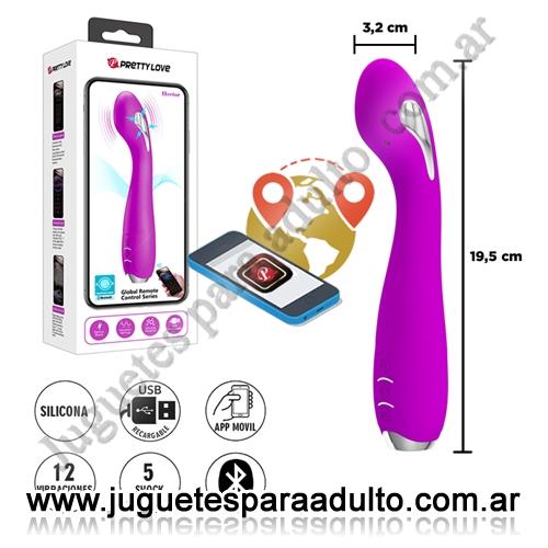 MARCAS IMPORTADAS, Pretty Love, Estimulador de punto G con control inalambrico via APP Marcas Importadas, Pretty Love, Estimulador de punto G con control inalambrico via APP