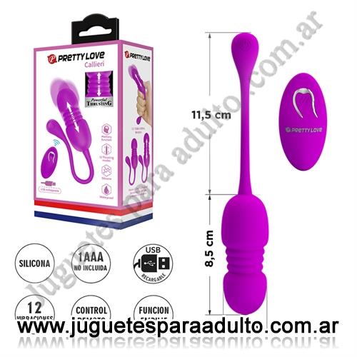 MARCAS IMPORTADAS, Pretty Love, Bala vibradora con movimiento y control remoto para regular las velocidades Marcas Importadas, Pretty Love, Bala vibradora con movimiento y control remoto para regular las velocidades