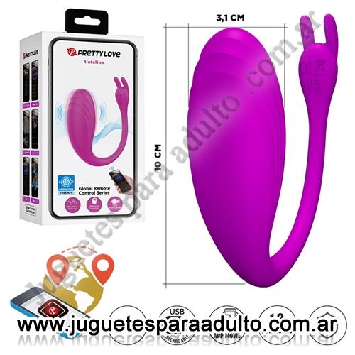 MARCAS IMPORTADAS, Pretty Love, Catalina vibrador interno con control via APP Marcas Importadas, Pretty Love, Catalina vibrador interno con control via APP