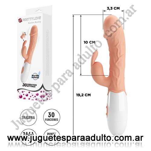 MARCAS IMPORTADAS, Pretty Love, Vibrador con estimulacion de clitoris Marcas Importadas, Pretty Love, Vibrador con estimulacion de clitoris