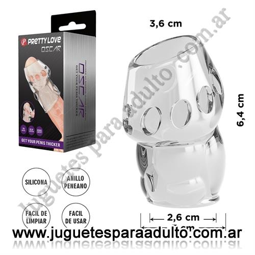 MARCAS IMPORTADAS, Pretty Love, Funda para pene abierta de material TPR Marcas Importadas, Pretty Love, Funda para pene abierta de material TPR