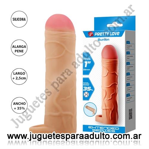 MARCAS IMPORTADAS, Pretty Love, Extension Bunion para pene de 2,5 cm Marcas Importadas, Pretty Love, Extension Bunion para pene de 2,5 cm