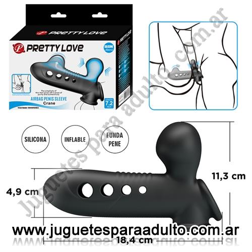 MARCAS IMPORTADAS, Pretty Love, Funda para Pene con Airbag Patente Estimulación de Glande y Control de Eyaculación Marcas Importadas, Pretty Love, Funda para Pene con Airbag Patente Estimulación de Glande y Control de Eyaculación