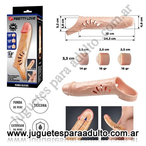 MARCAS IMPORTADAS, Pretty Love, Extensor Premium Realista con 3 Tips Extensibles Marcas Importadas, Pretty Love, Extensor Premium Realista con 3 Tips Extensibles