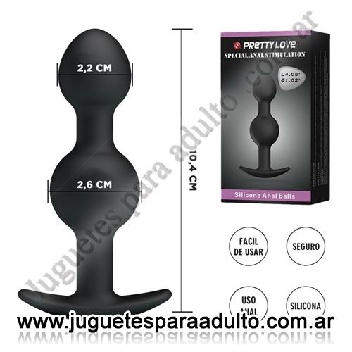 MARCAS IMPORTADAS, Pretty Love, Plug anal dilatador Marcas Importadas, Pretty Love, Plug anal dilatador