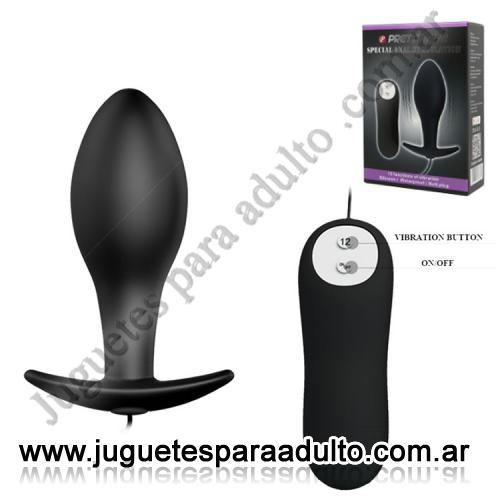 MARCAS IMPORTADAS, Pretty Love, Plug anal con vibro 12 intensidades Marcas Importadas, Pretty Love, Plug anal con vibro 12 intensidades