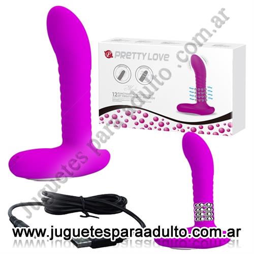 MARCAS IMPORTADAS, Pretty Love, Vibrador rotativo para estimular el punto g y carga usb Marcas Importadas, Pretty Love, Vibrador rotativo para estimular el punto g y carga usb