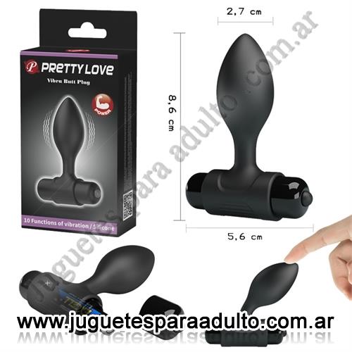 MARCAS IMPORTADAS, Pretty Love, Dilatador anal vibratorio con 10 modos de vibracion Marcas Importadas, Pretty Love, Dilatador anal vibratorio con 10 modos de vibracion